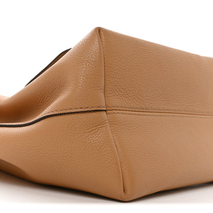 Louis Vuitton Calfskin Lockme Bucket MM Arizona Beige 8 of 9