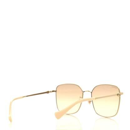 Gucci Square Frame GG1146SK Sunglasses Gold 4 of 7