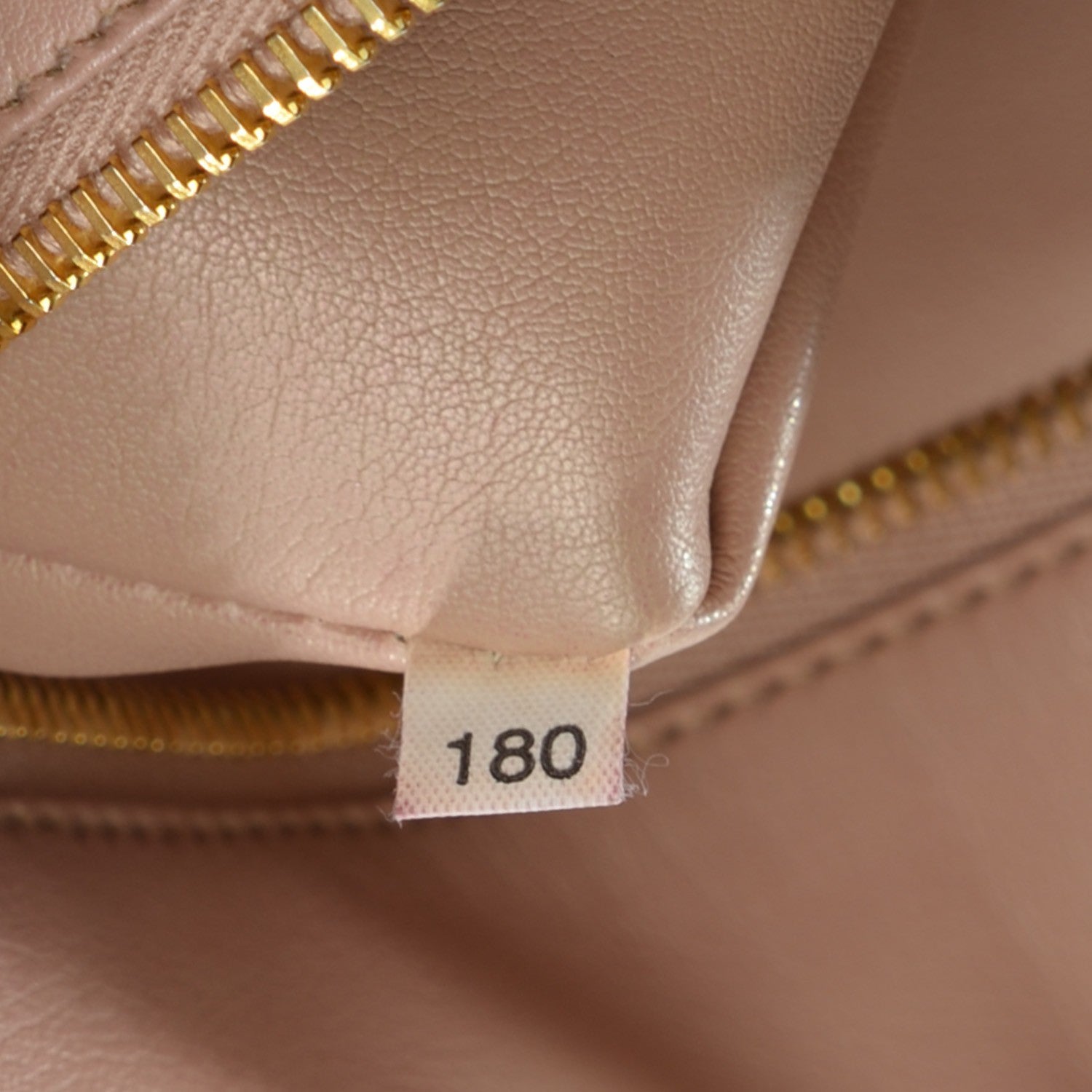 Prada Vitello Shine Shopping Satchel Denim 9 of 10