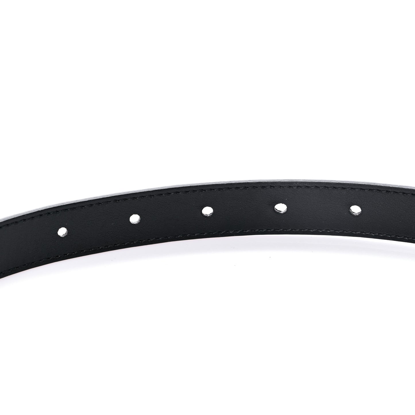 Calfskin GG Supreme Monogram Double G Reversible 20mm Belt 75 30 Beige New Acero