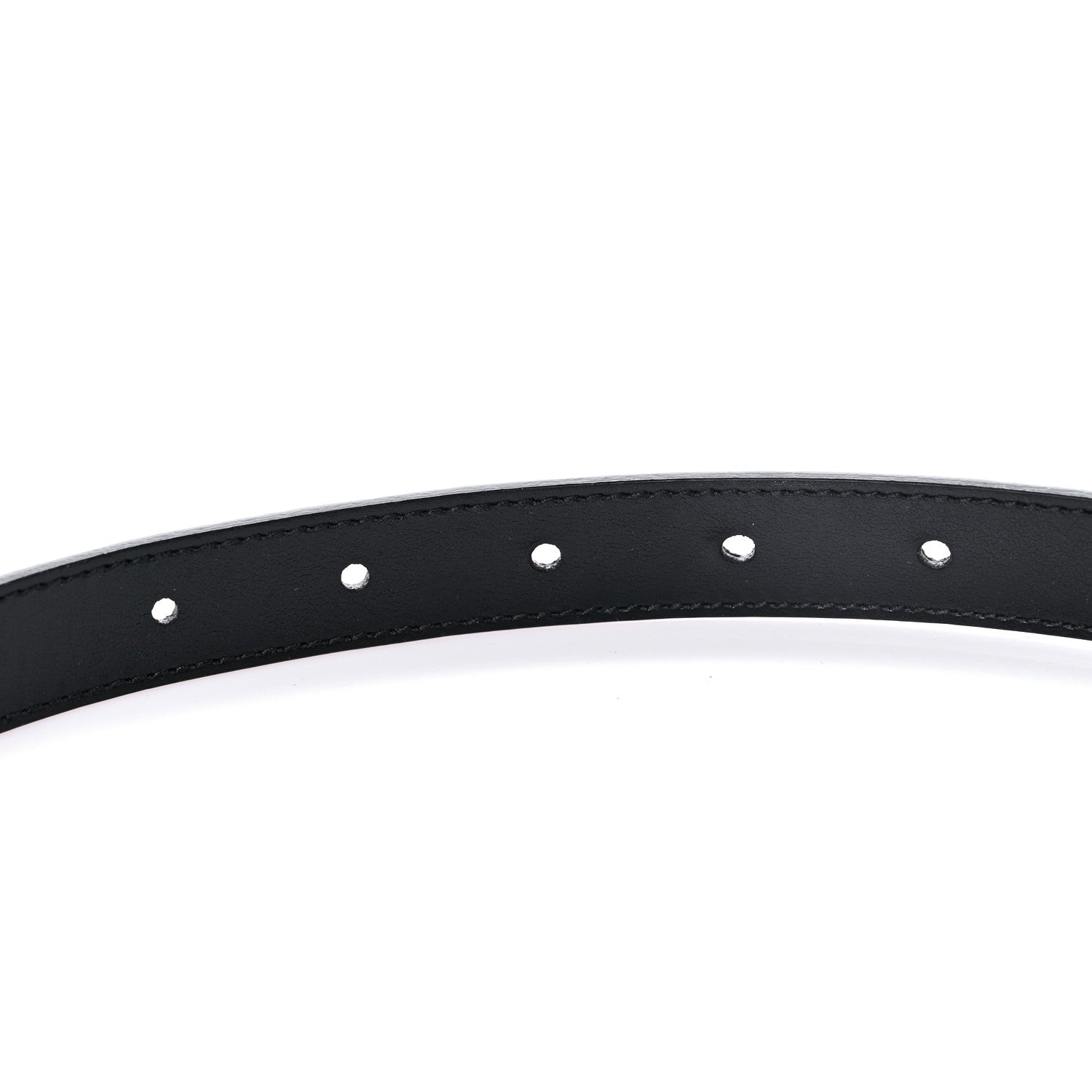 Gucci Calfskin GG Supreme Monogram Double G Reversible 20mm Belt 75 30 Beige New Acero 4 of 5