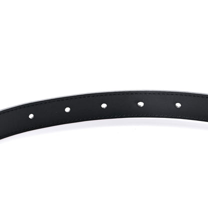 Gucci Calfskin GG Supreme Monogram Double G Reversible 20mm Belt 75 30 Beige New Acero 4 of 5
