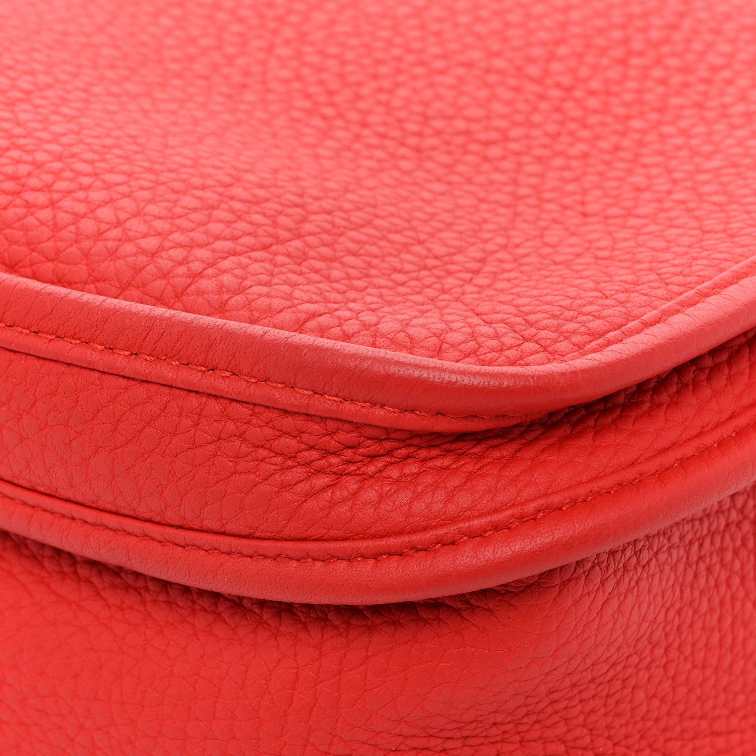 Hermes Taurillon Clemence Evelyne III GM Rouge Tomate 19 of 20