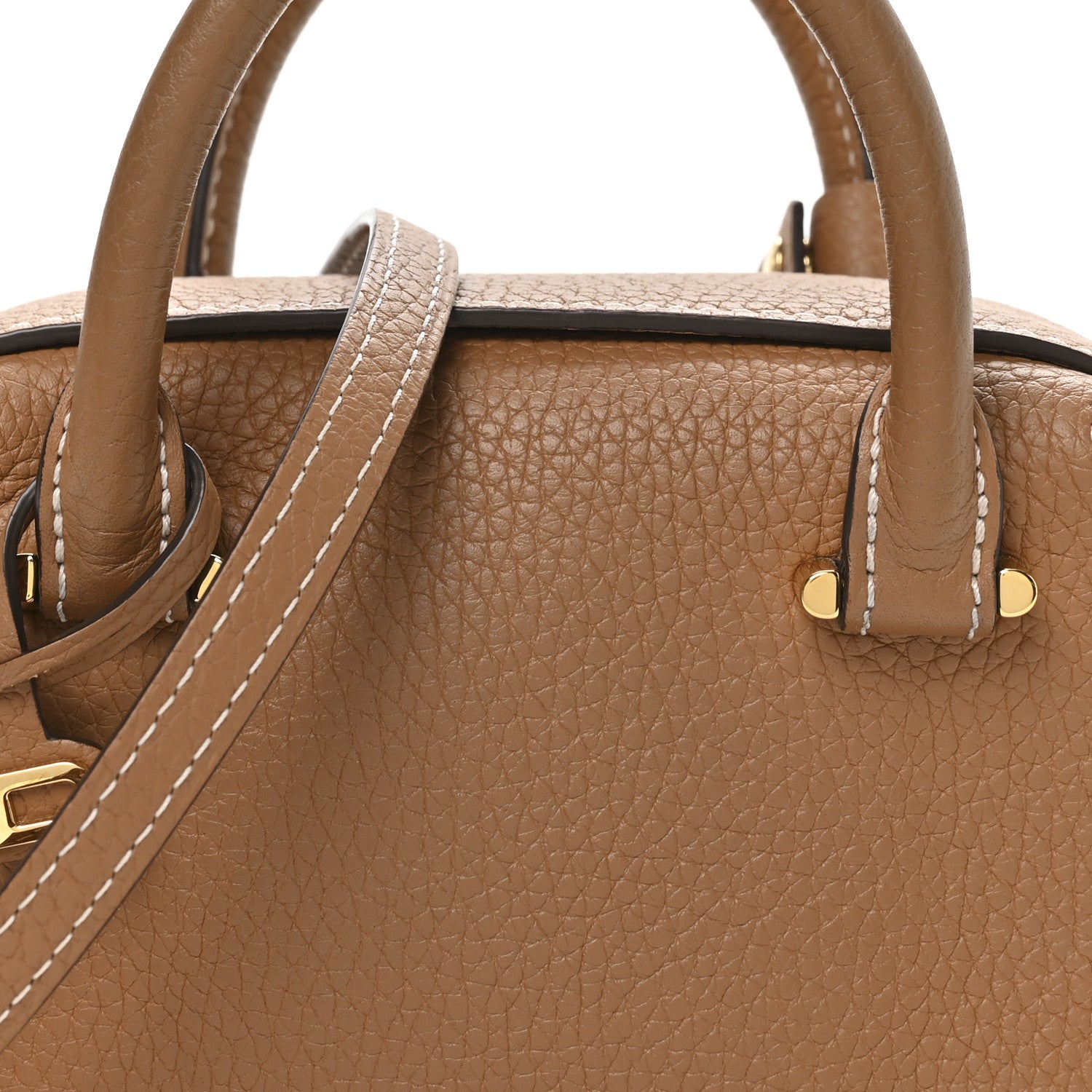 Delvaux Taurillon Soft Nano Cool Box Satchel Vegetal Ivory 7 of 10