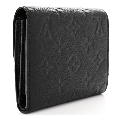 Louis Vuitton Empreinte Ariane Wallet Black 3 of 8