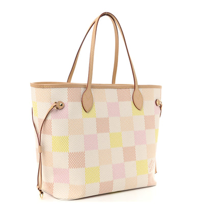Louis Vuitton Damier Giant Neverfull MM Peach 4 of 10