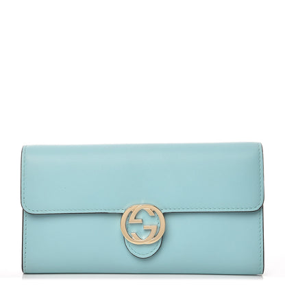 Gucci Moon Calfskin Icon Continental Wallet Ocean Wave 1 of 8