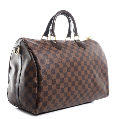 Louis Vuitton Damier Ebene Speedy Bandouliere 35 3 of 7