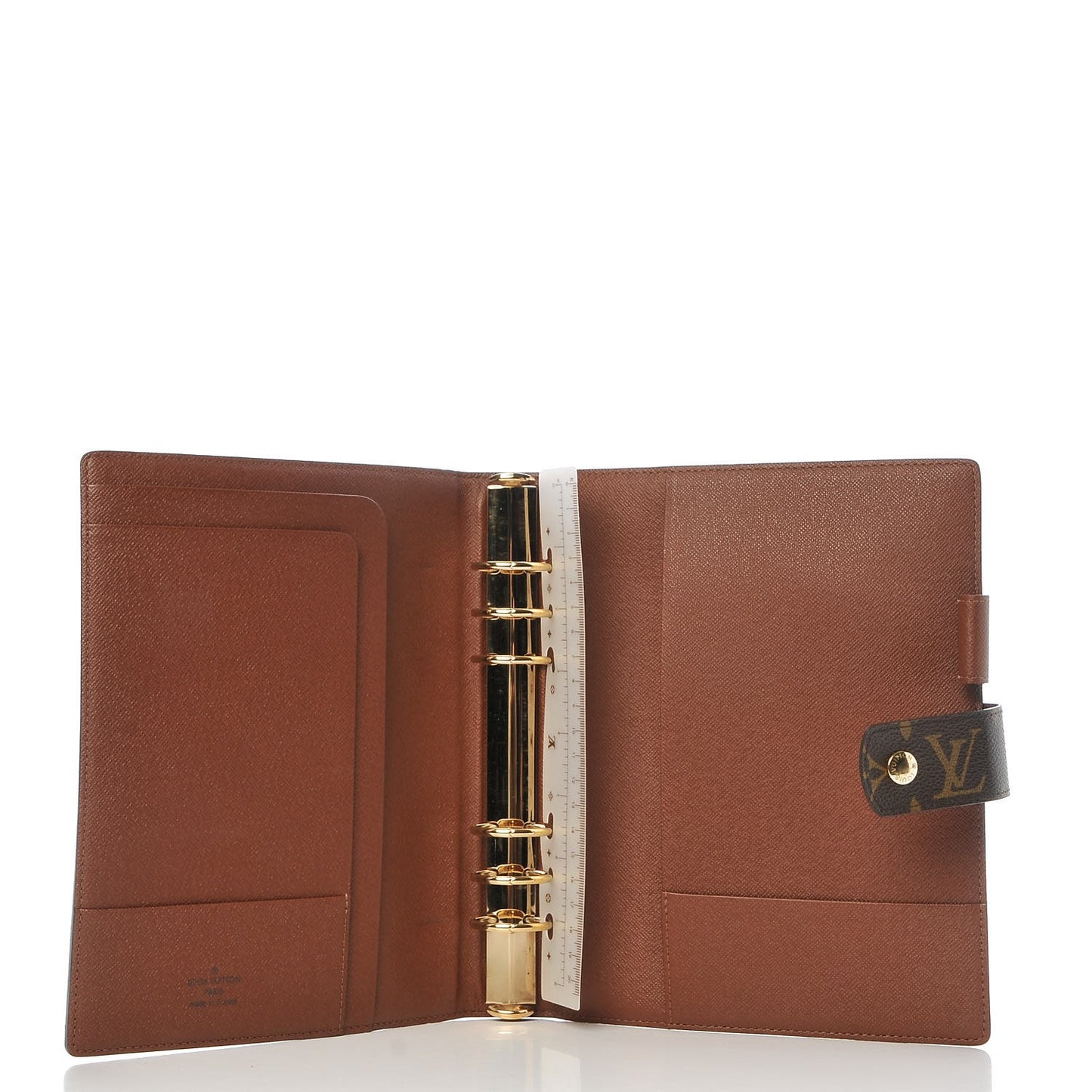 Monogram Large Ring Agenda Cover