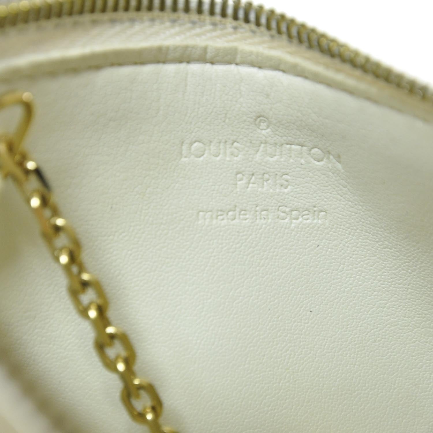 Louis Vuitton Vernis Key Pouch Perle 7 of 8