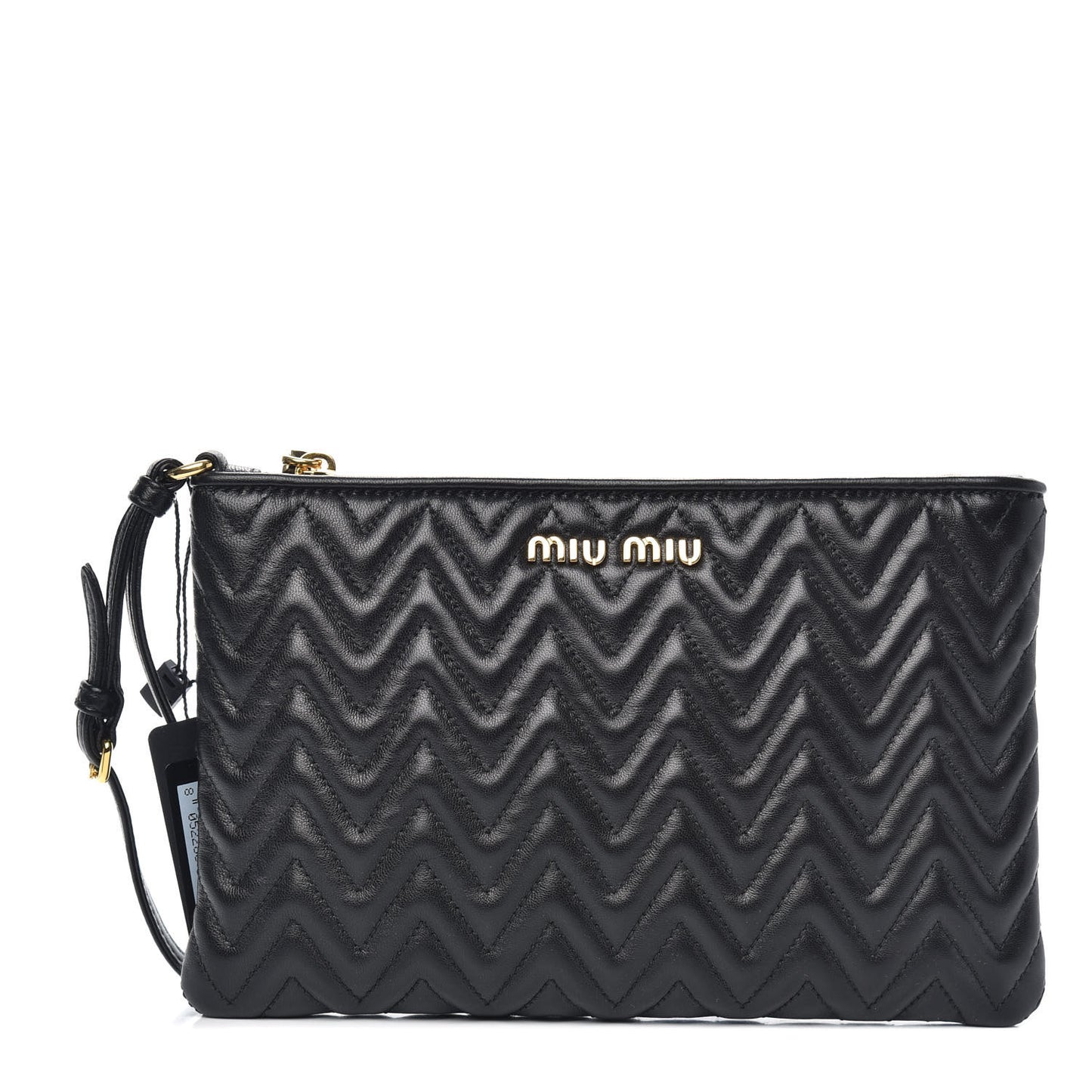 Nappa Impunture Wristlet Black