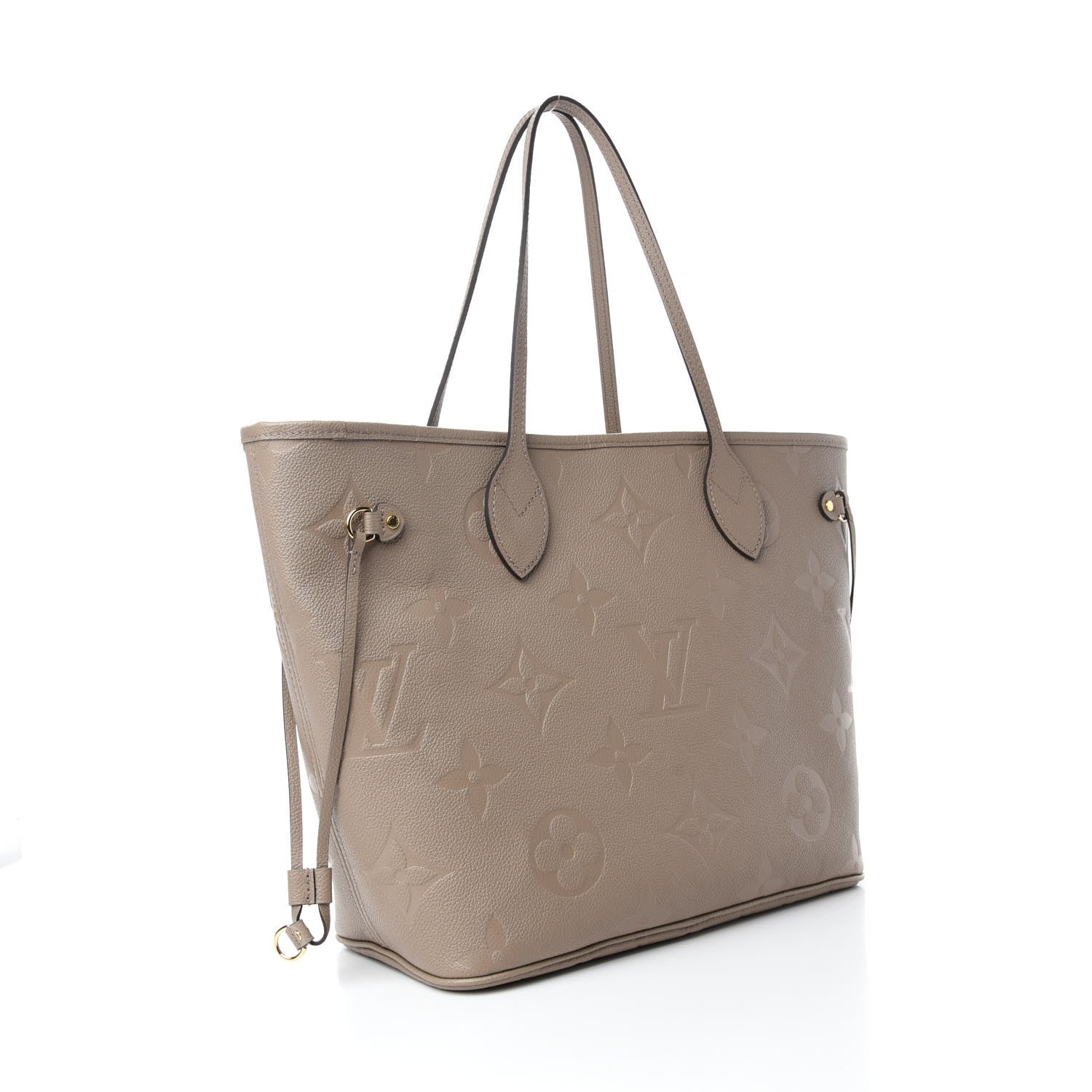 Louis Vuitton Empreinte Monogram Giant Neverfull MM Tourterelle 4 of 12