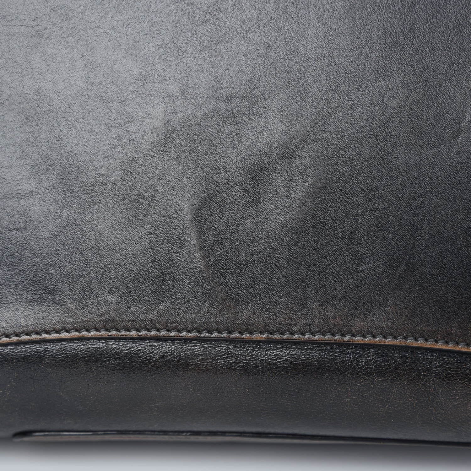 Prada Vitello Vintage Studded Twin Pocket Tote Ebano 20 of 22