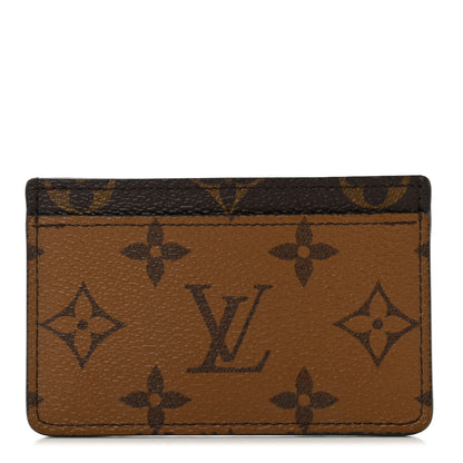 Louis Vuitton LOUIS VUITTON Reverse Monogram Card Holder 1 of 6