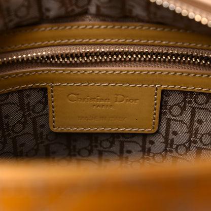 Christian Dior Patent Cannage Medium Lady Dior Beige 6 of 15