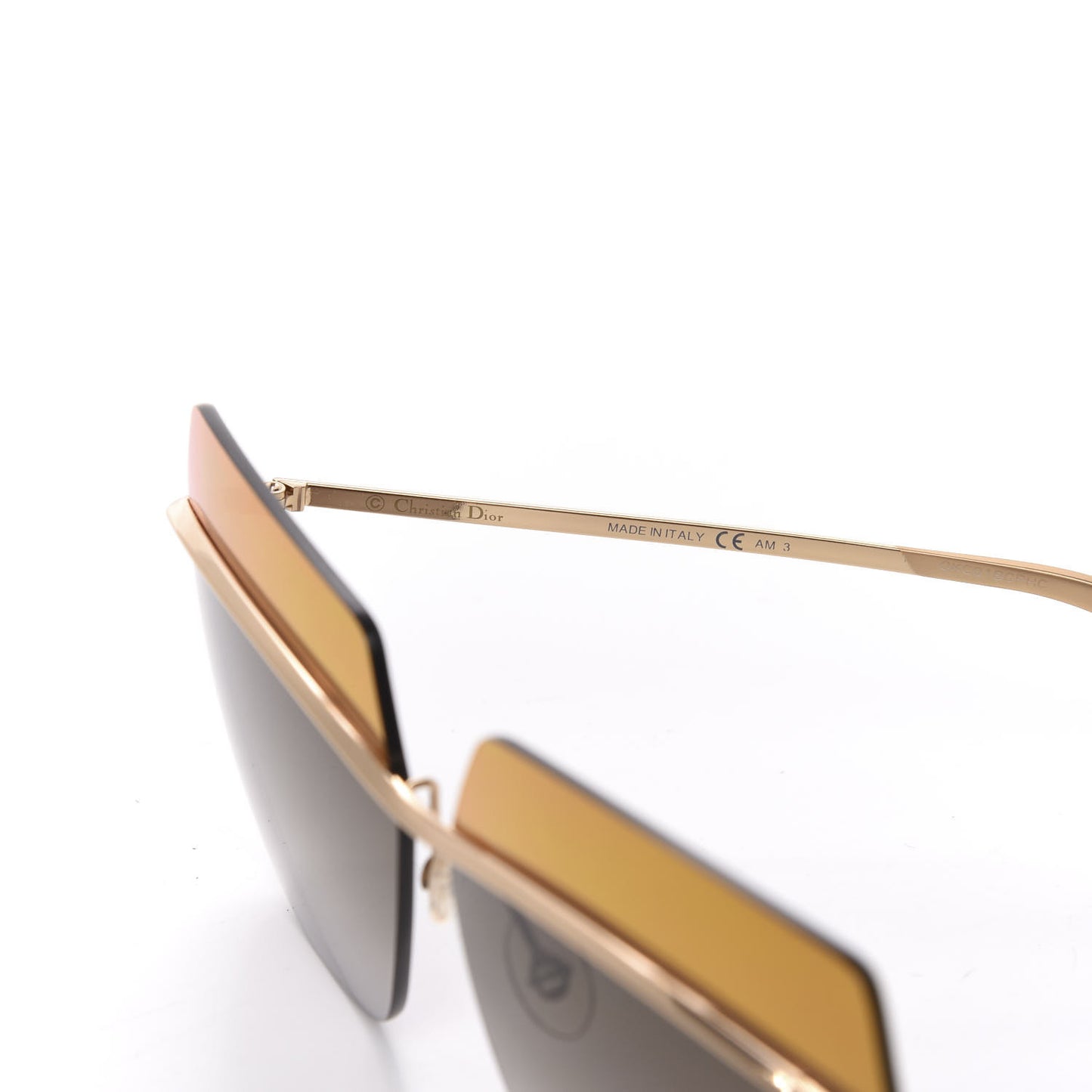 Metal DiorMetallic Sunglasses Grey Copper