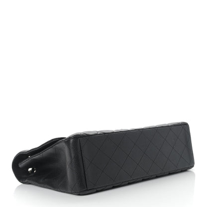 Chanel Caviar Quilted Maxi Single Flap Black 4 of 20