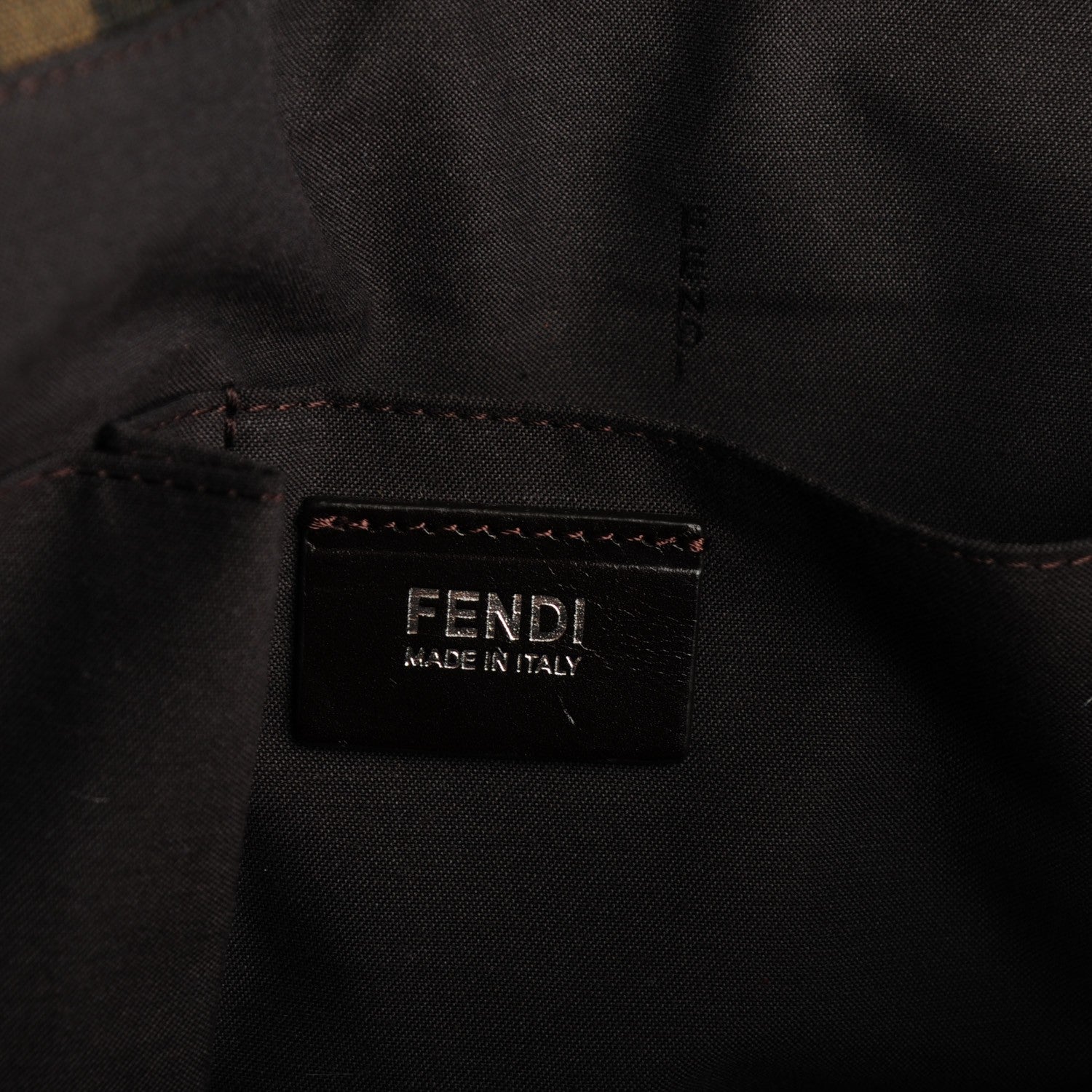 Fendi Zucca Spalmati Messenger Bag Tobacco 6 of 9