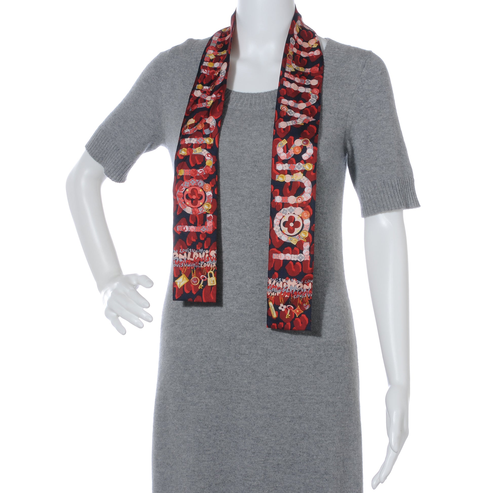 Louis Vuitton Silk Charms Scarf Bandeau 3 of 4