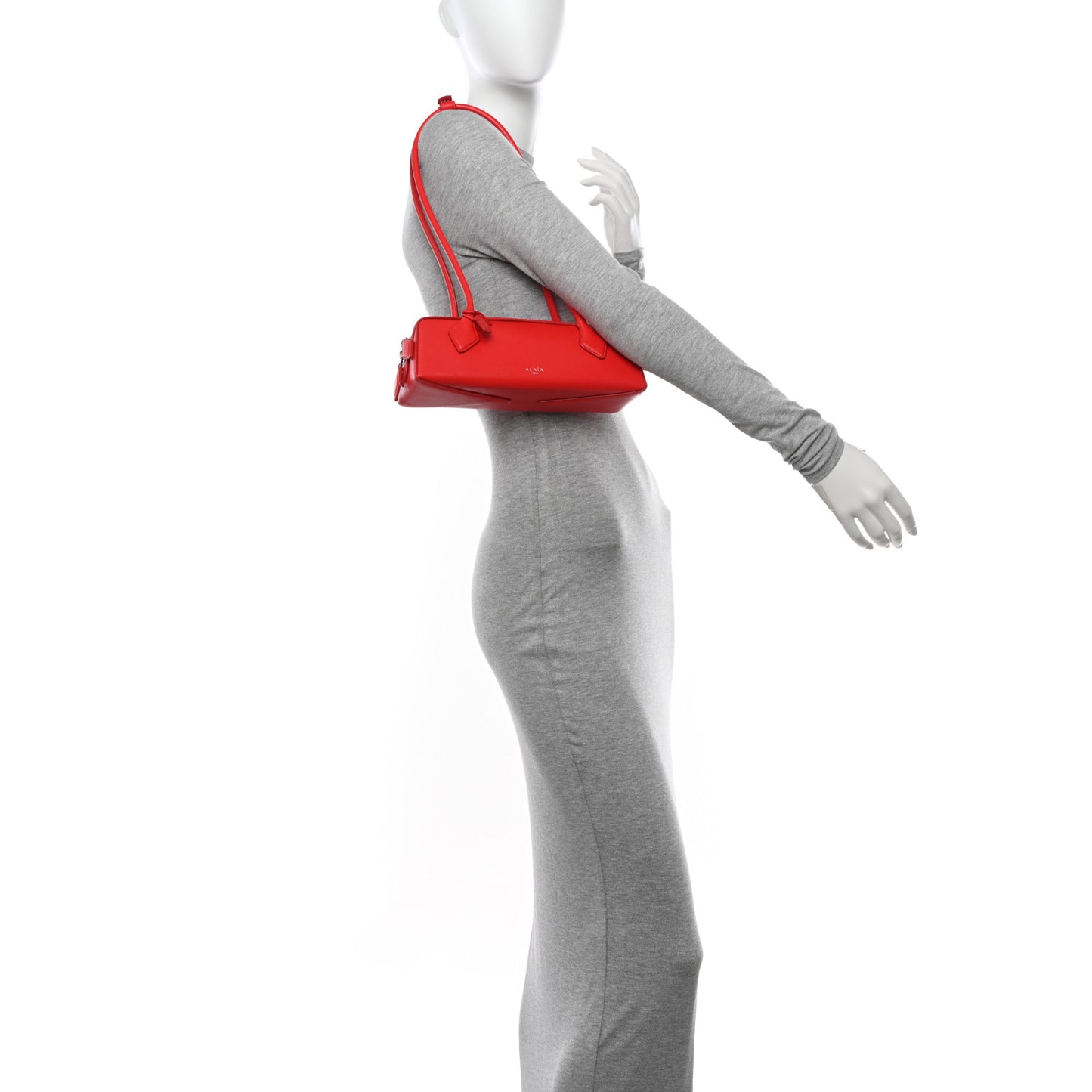 Goatskin Small Le Teckel Bag Rouge