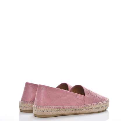 Gucci Guccissima Signature Espadrilles 41 Rose Baby Candy 4 of 11