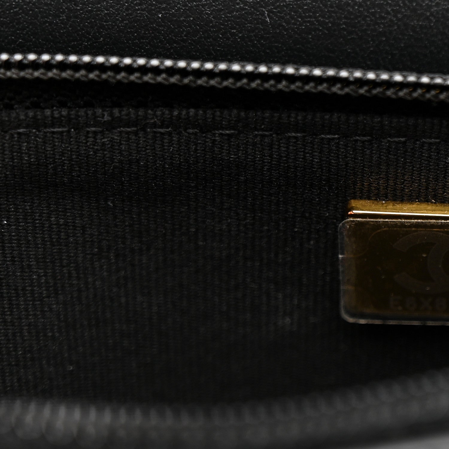 Chanel Caviar Quilted Boy Wallet On Chain WOC Black 8 of 12