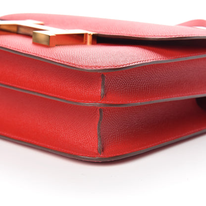 Hermes Epsom Constance 24 Rouge Casaque 23 of 24