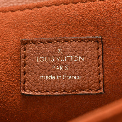 Louis Vuitton Grained Calfskin Lockme Oxford Cognac 6 of 9