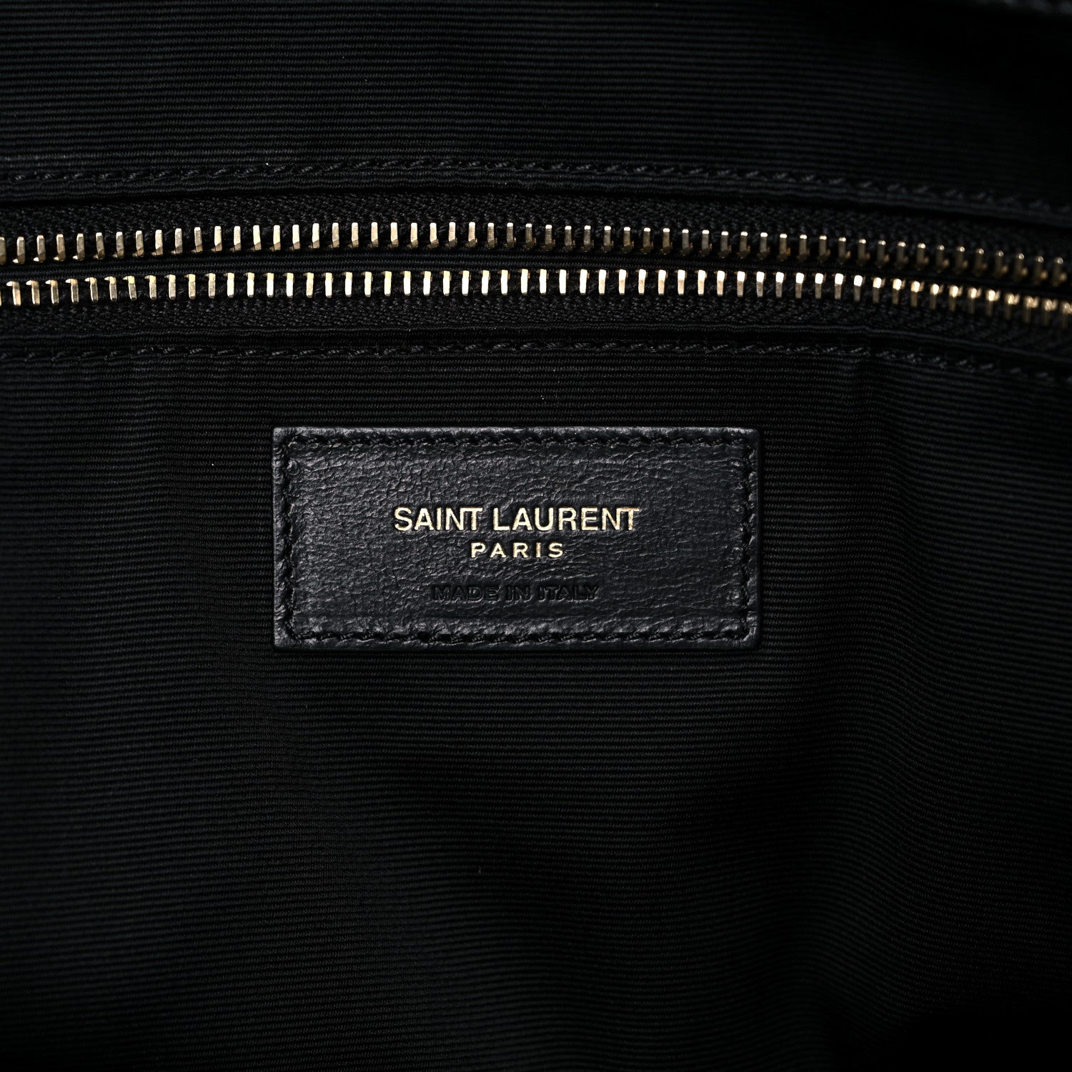 Saint Laurent Lambskin Quilted Maxi Icare Shopping Tote Black 7 of 11