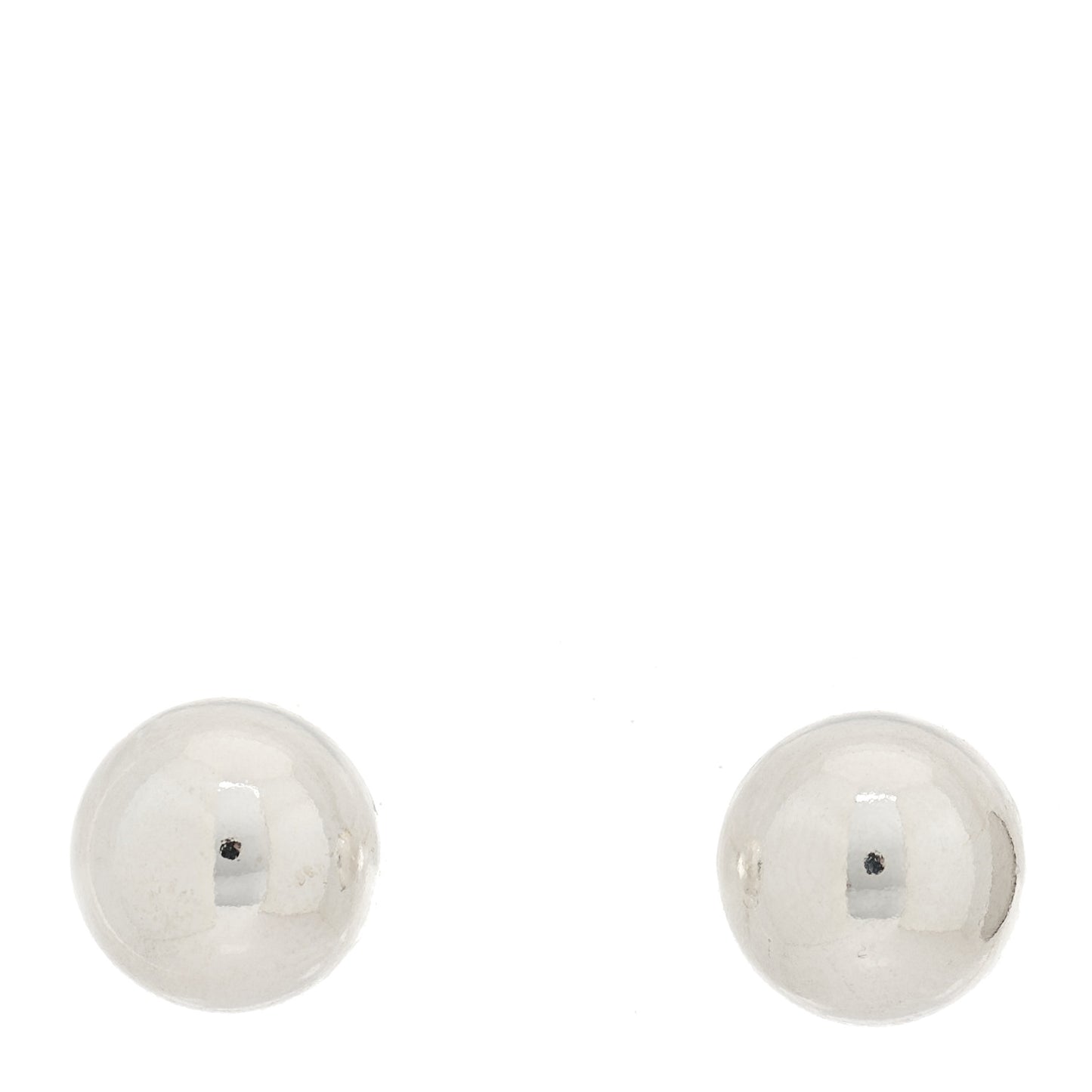Sterling Silver 10mm Hardwear Ball Earrings