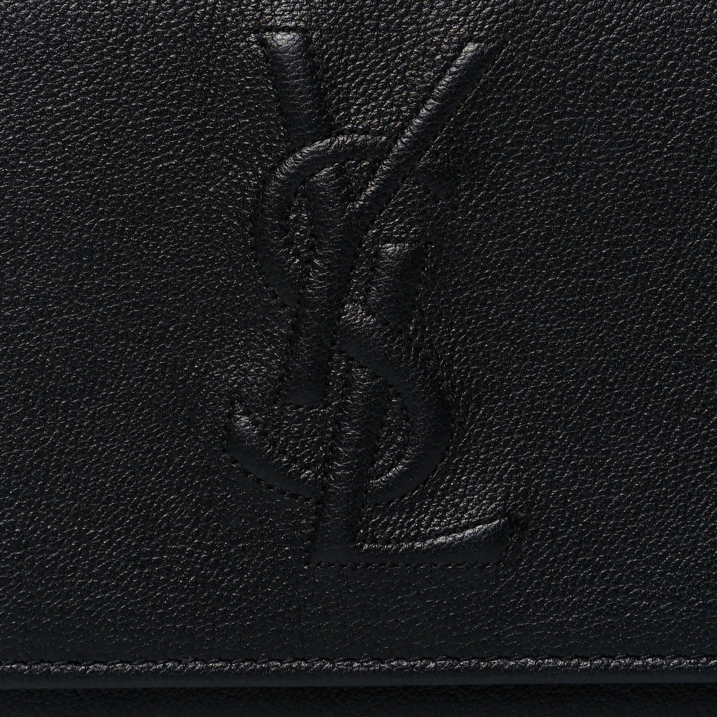 Chevre Belle De Jour Flap Wallet Black