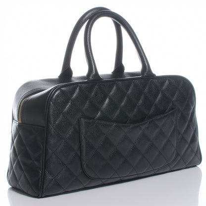 Chanel Caviar Quilted Boston Black 3 of 7