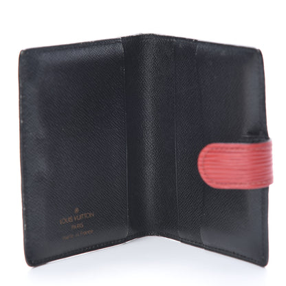 Louis Vuitton Epi Mini Agenda Castillan Red 5 of 13