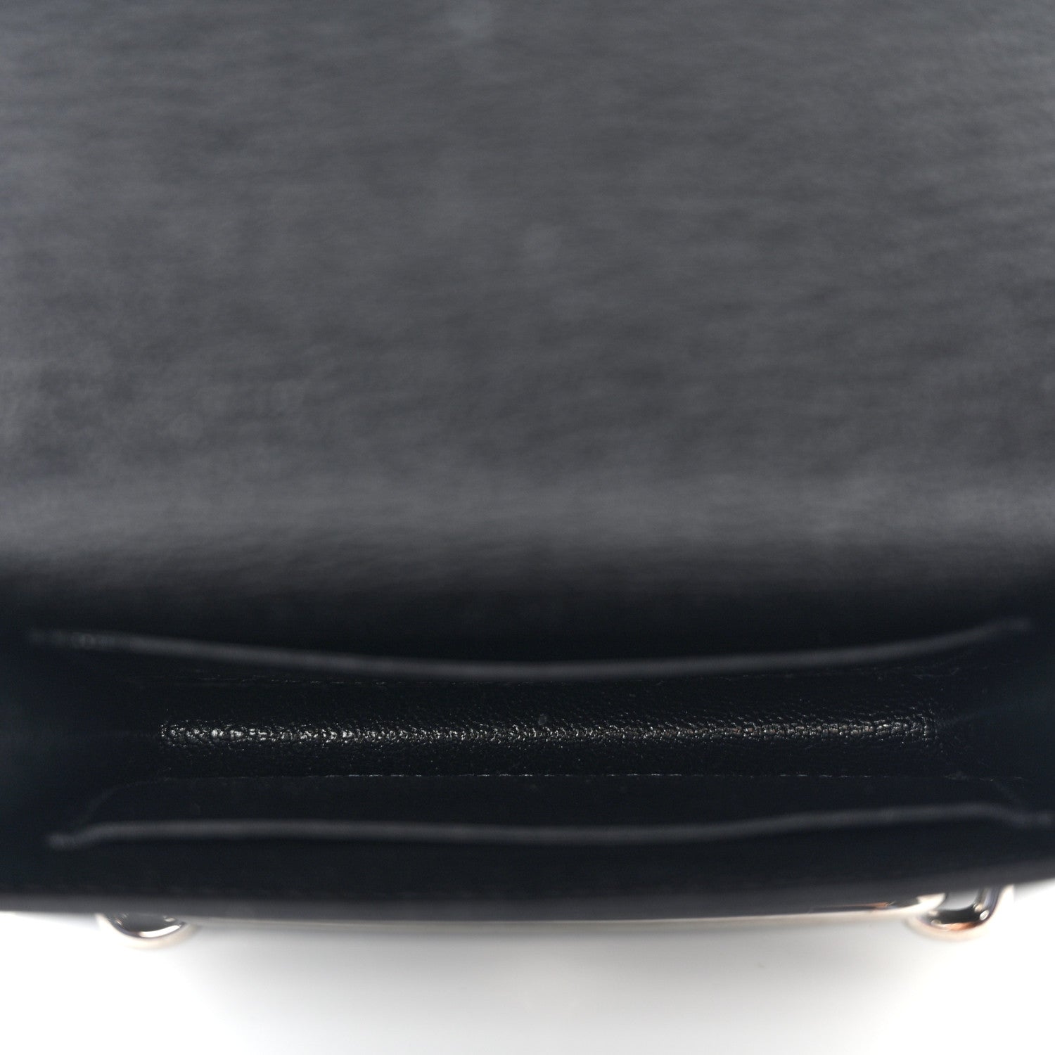 Hermes Chevre Mysore Roulis Slim Wallet Black 7 of 12