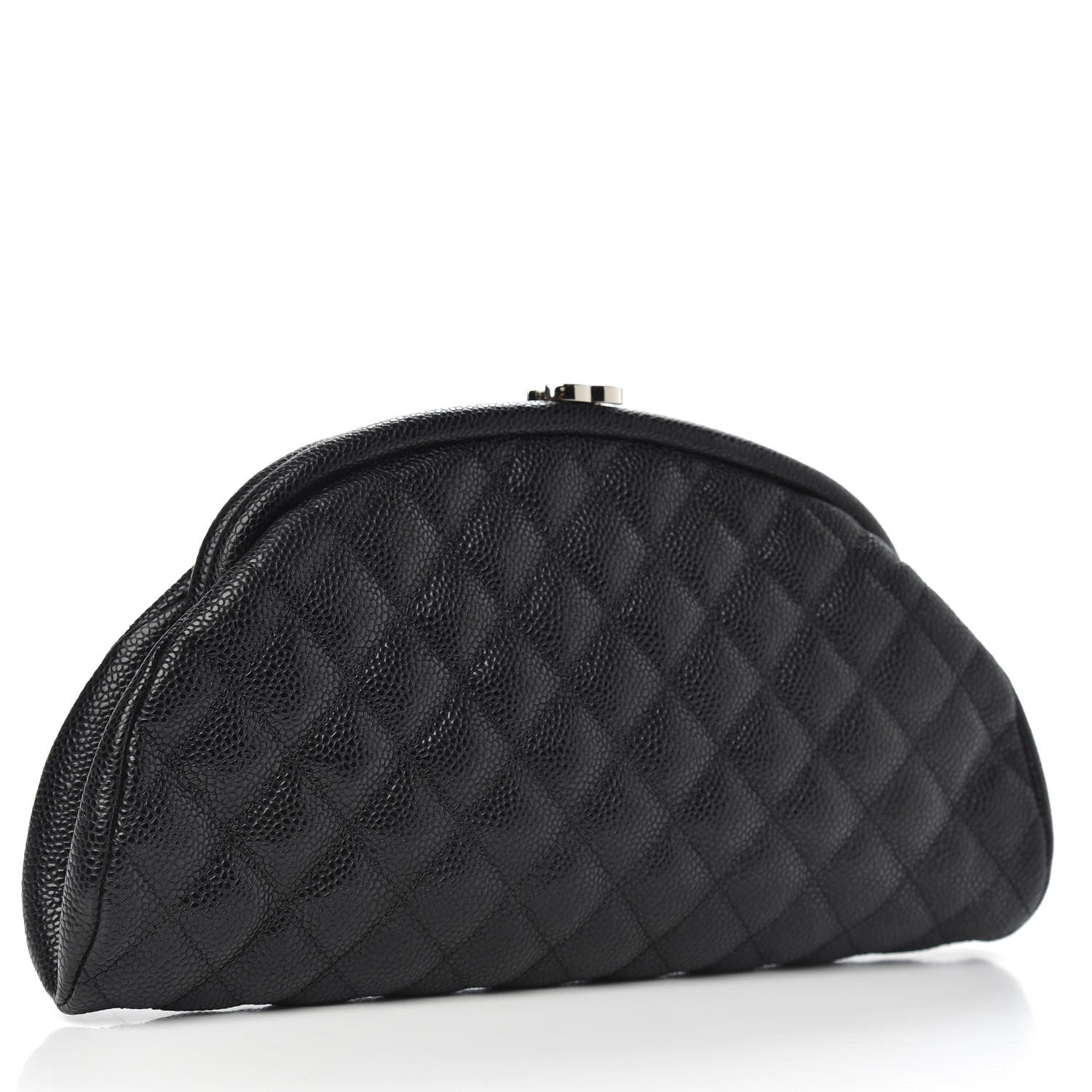 Chanel Caviar Quilted Timeless Clutch Black 3 of 10