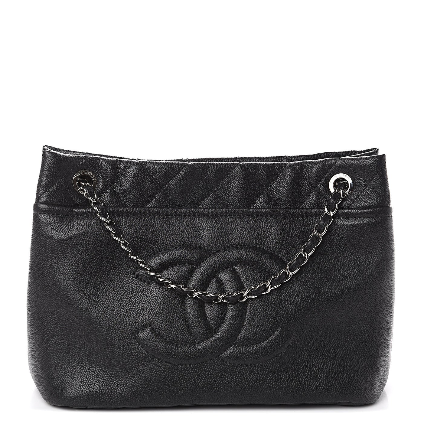 Caviar Timeless CC Soft Tote Black