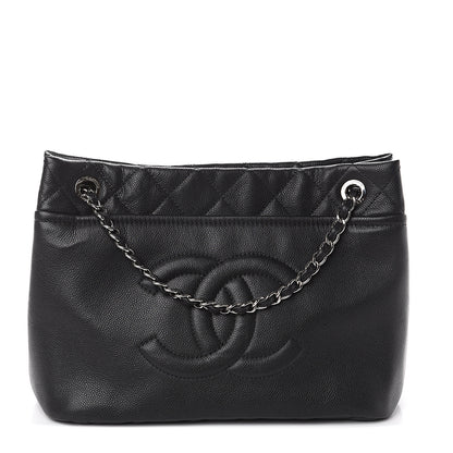 Chanel Caviar Timeless CC Soft Tote Black 1 of 9