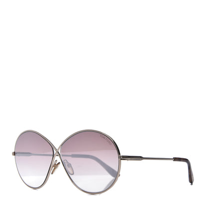 Tom Ford Rania-02 Oval Sunglasses TF564 Light Gold 1 of 8