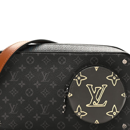 Louis Vuitton Monogram Eclipse Volga On Strap Crossbody Multicolor 7 of 9