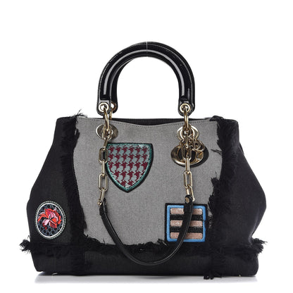 Christian Dior Denim Dior D Light Tote Multi 1 of 8