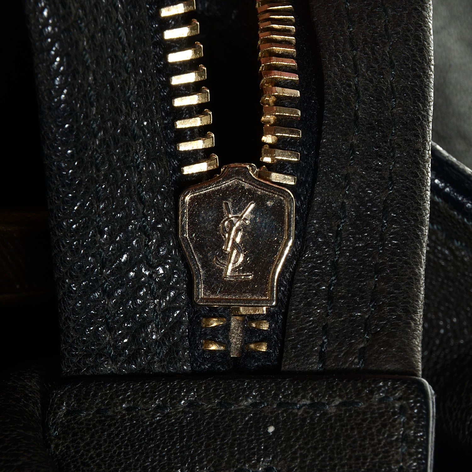 Saint Laurent Chevre Large Cabas ChYc Black 8 of 8