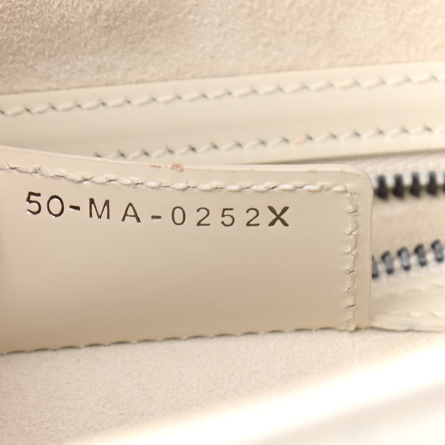 Calfskin Macrocannage Small Diorcamp Messenger Latte