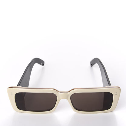 Gucci Acetate Rectangular Flap GG0543S Sunglasses White Black 2 of 10