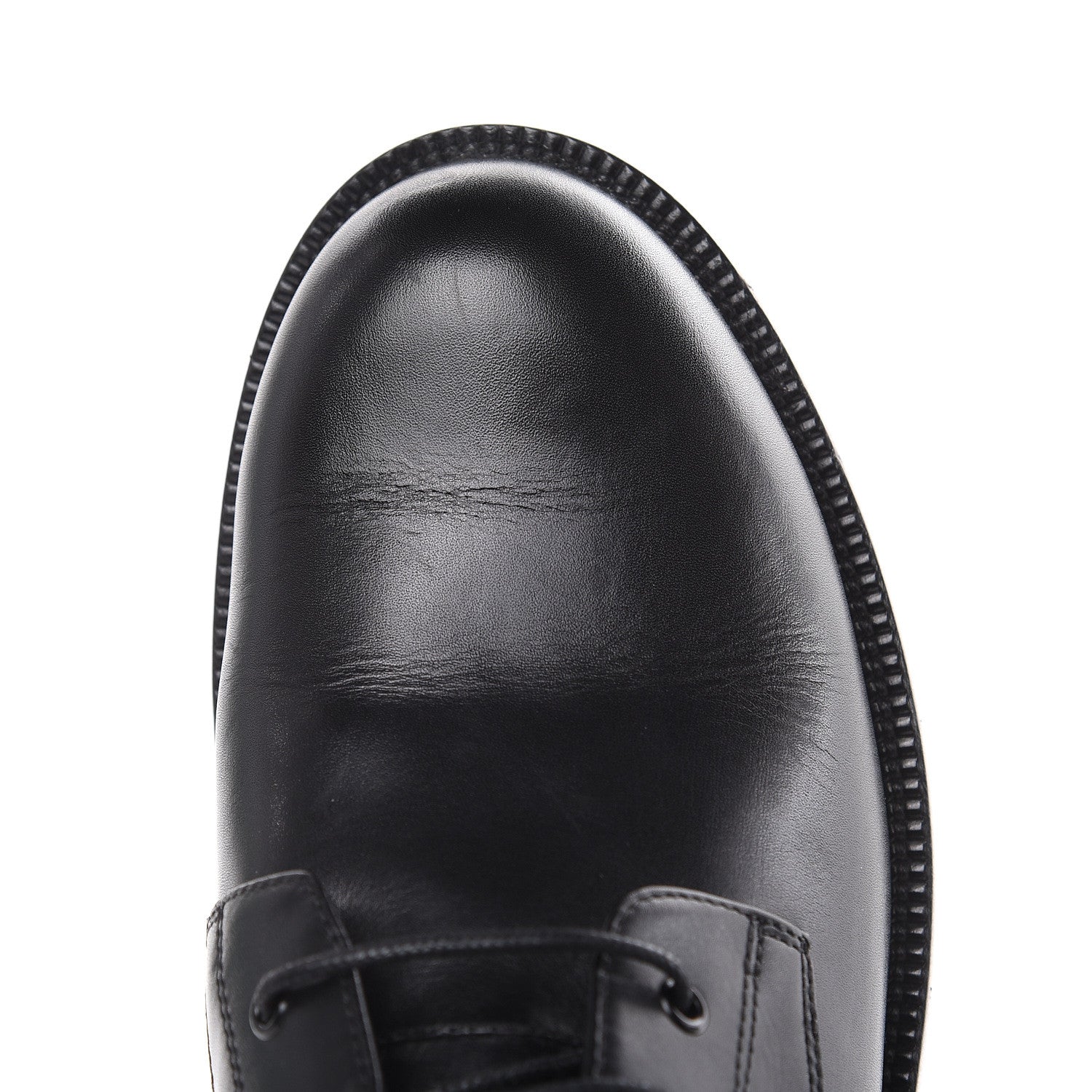 Saint Laurent Smooth Calfskin Studded Boots 39 Black 9 of 10