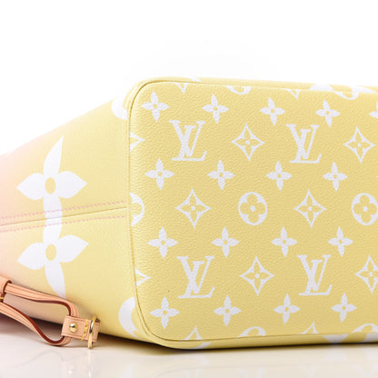 Louis Vuitton Monogram Giant By The Pool Neverfull MM Light Pink 6 of 9