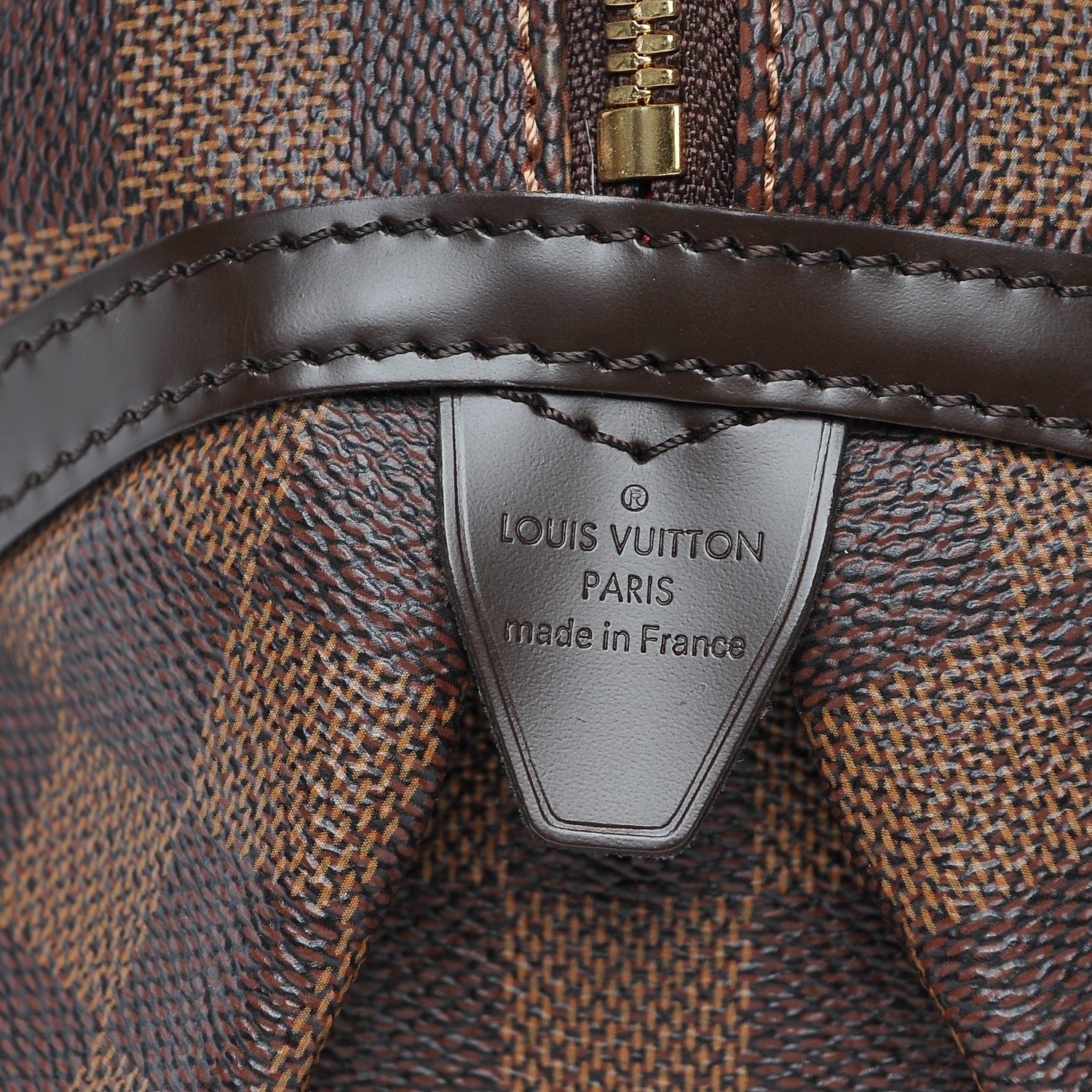 Louis Vuitton Damier Ebene Rivington GM 6 of 6