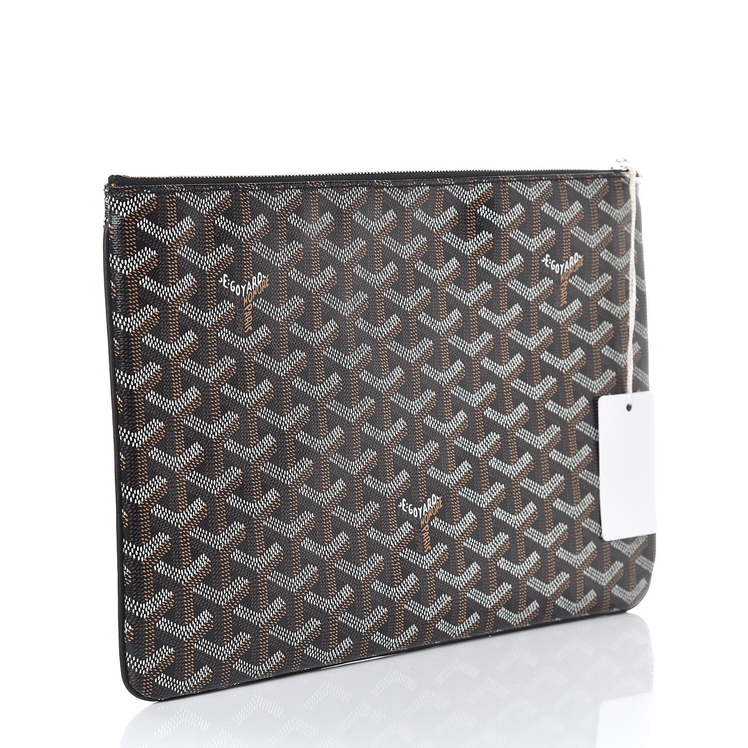 Goyard Goyardine Senat Pochette MM Black 3 of 8