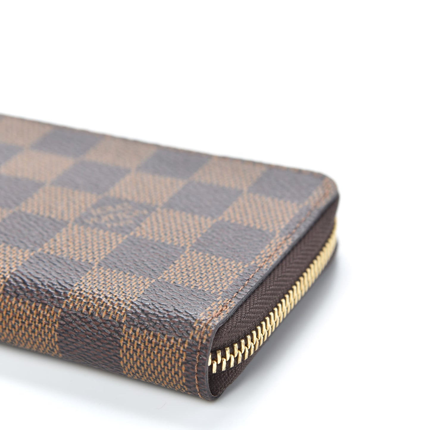 Damier Ebene Clemence Wallet Rose Ballerine