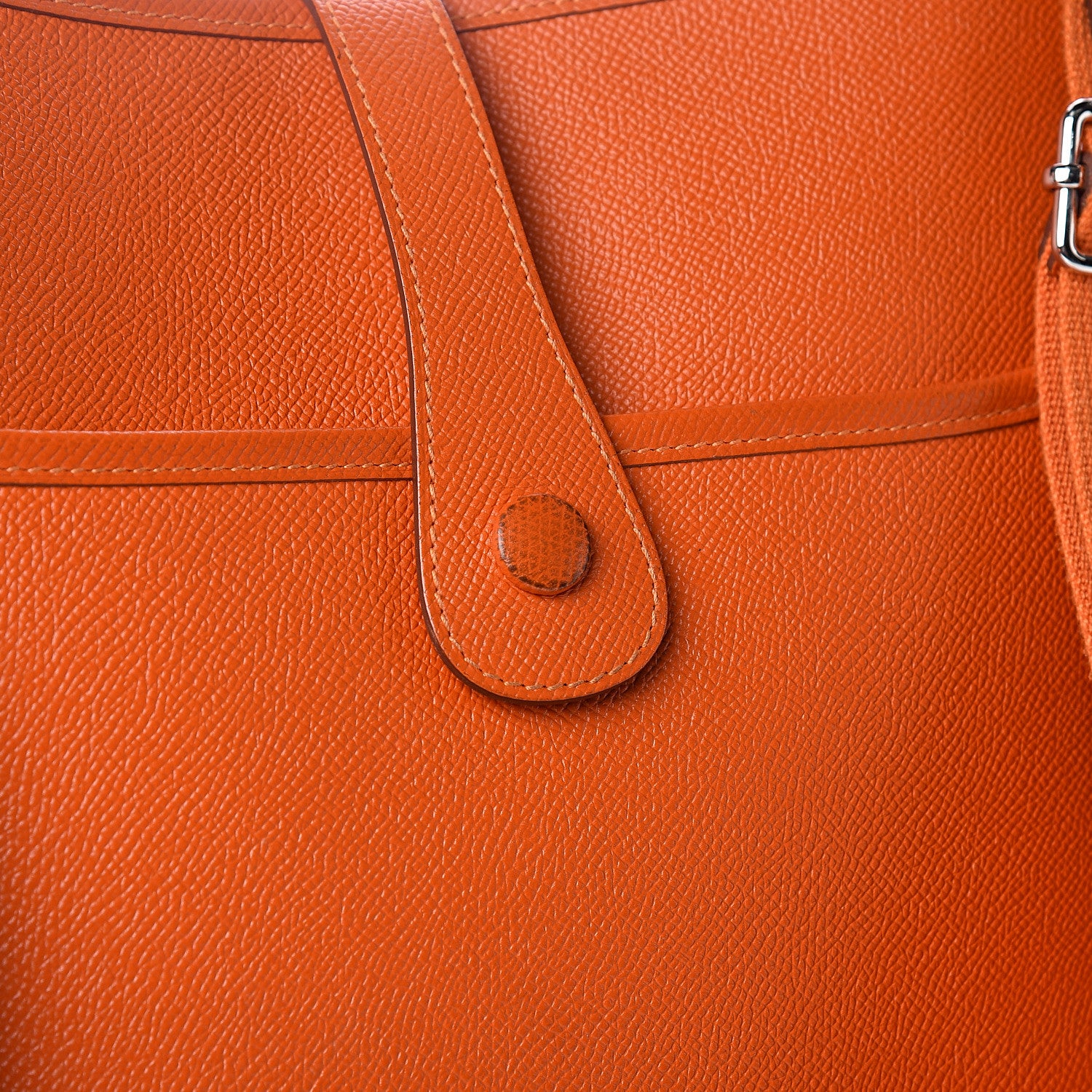Hermes Epsom Evelyne III GM Feu 10 of 12