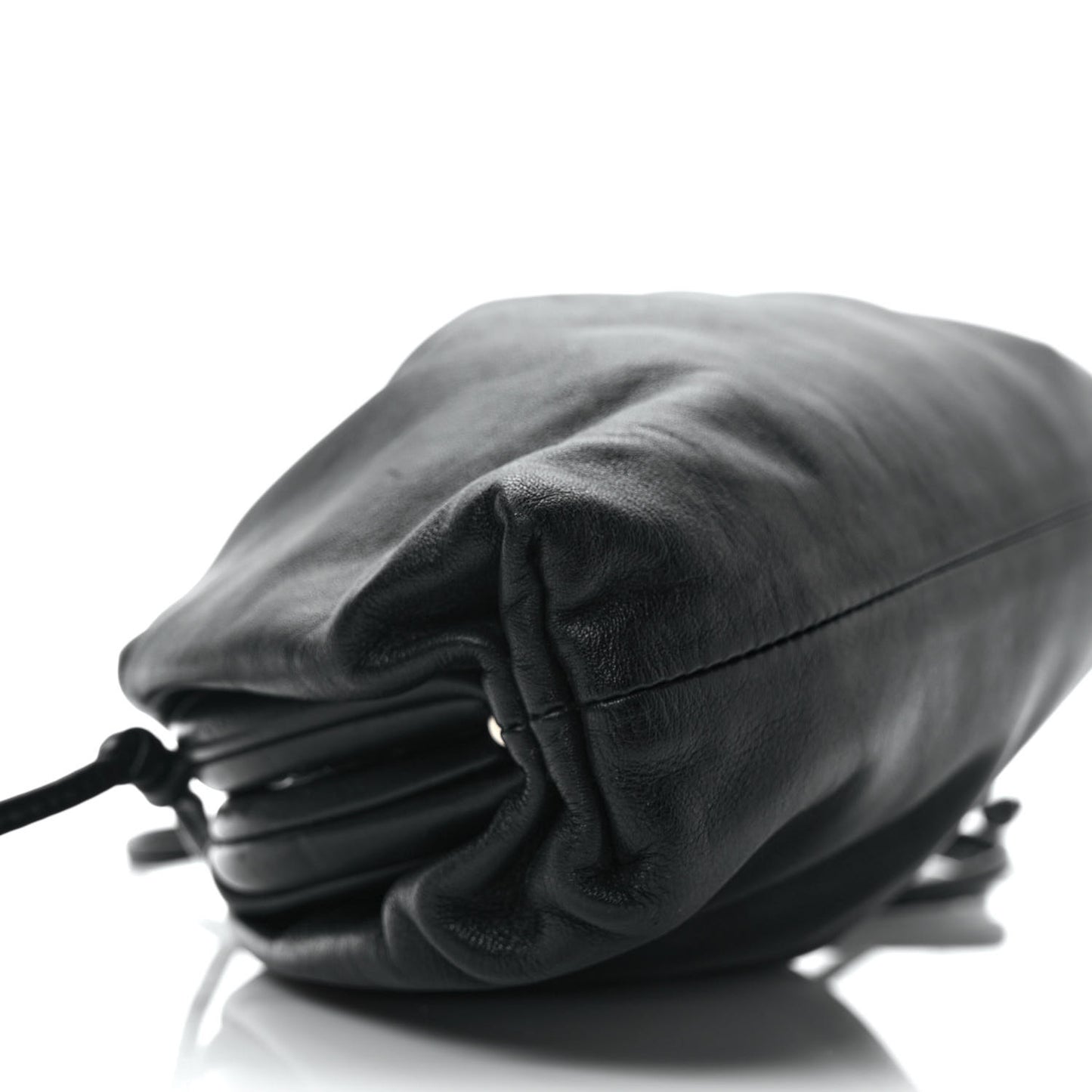 Butter Calfskin The Mini Pouch Black